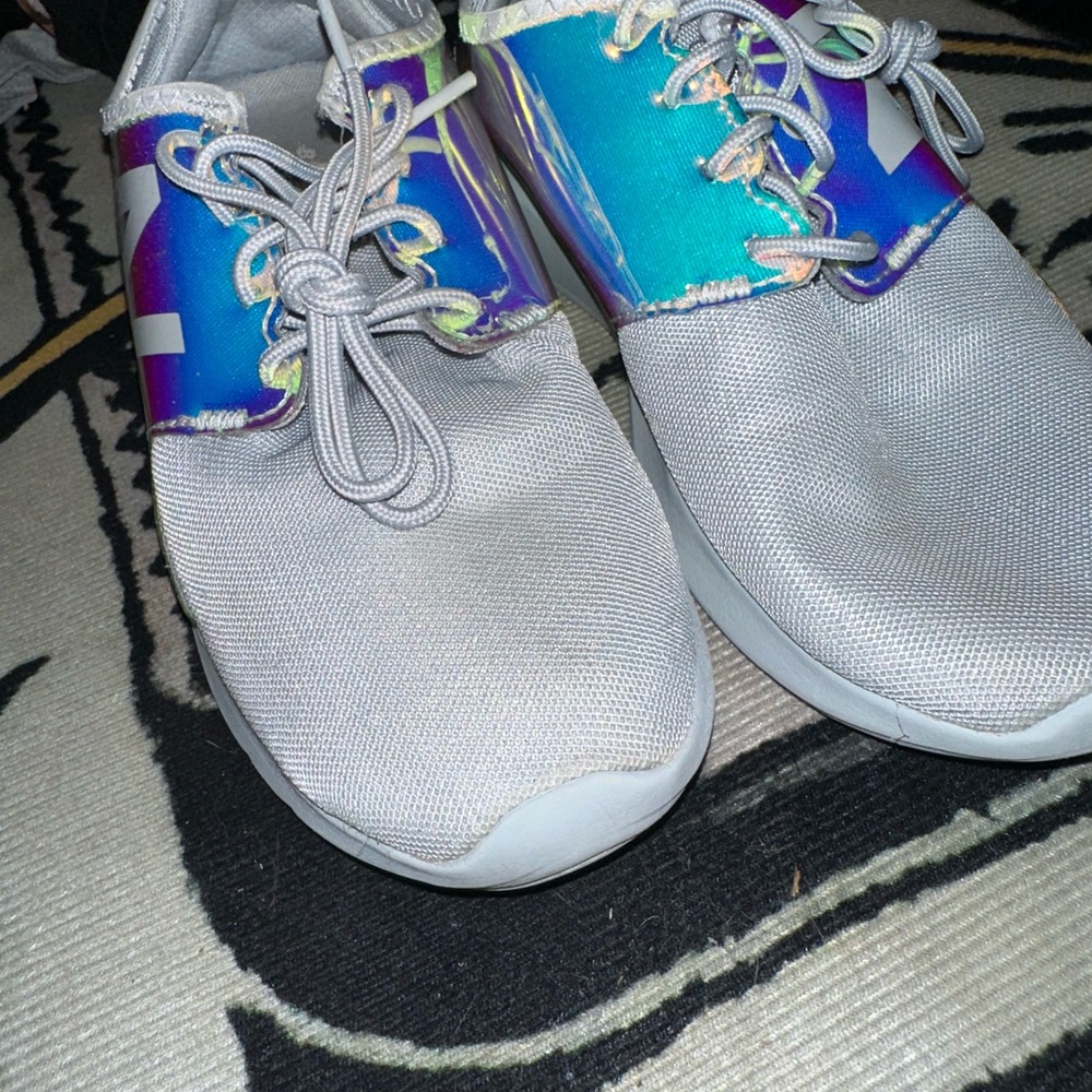 New balance Holographic and Gray Sneakers